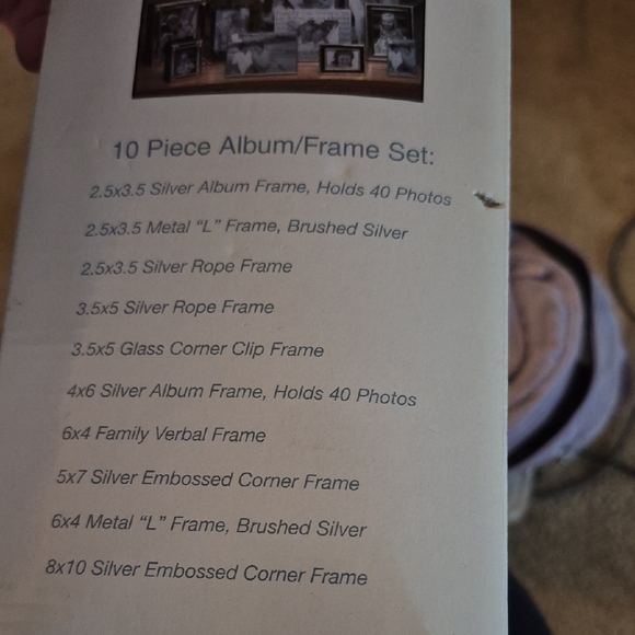 Silver Picture Frame Set - Picture 3 of 3